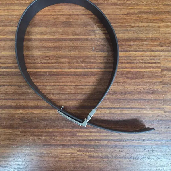 [BUNJANG] Calvin Klein Monogram Leather Belt 97cm / 켈빈클라인 모노그램 가죽 벨트 97cm
