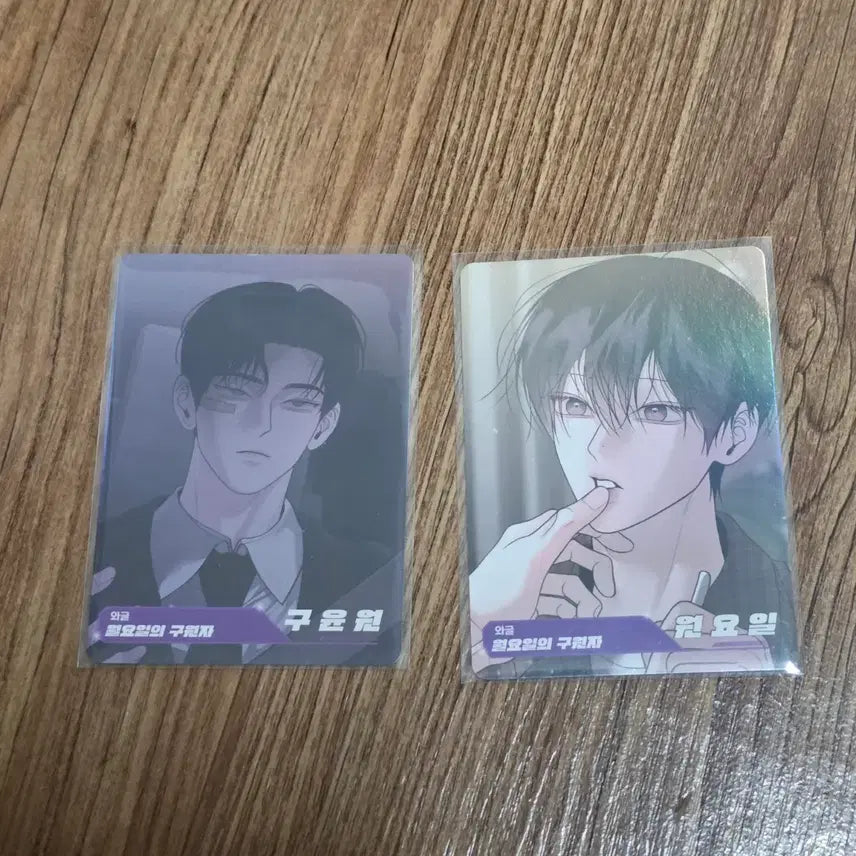 [BUNJANG] Bomtoon Wolgu Trading Card Set / 재이미샵 봄툰 트레카 트레이딩카드 월구 월요일의구원자 세트