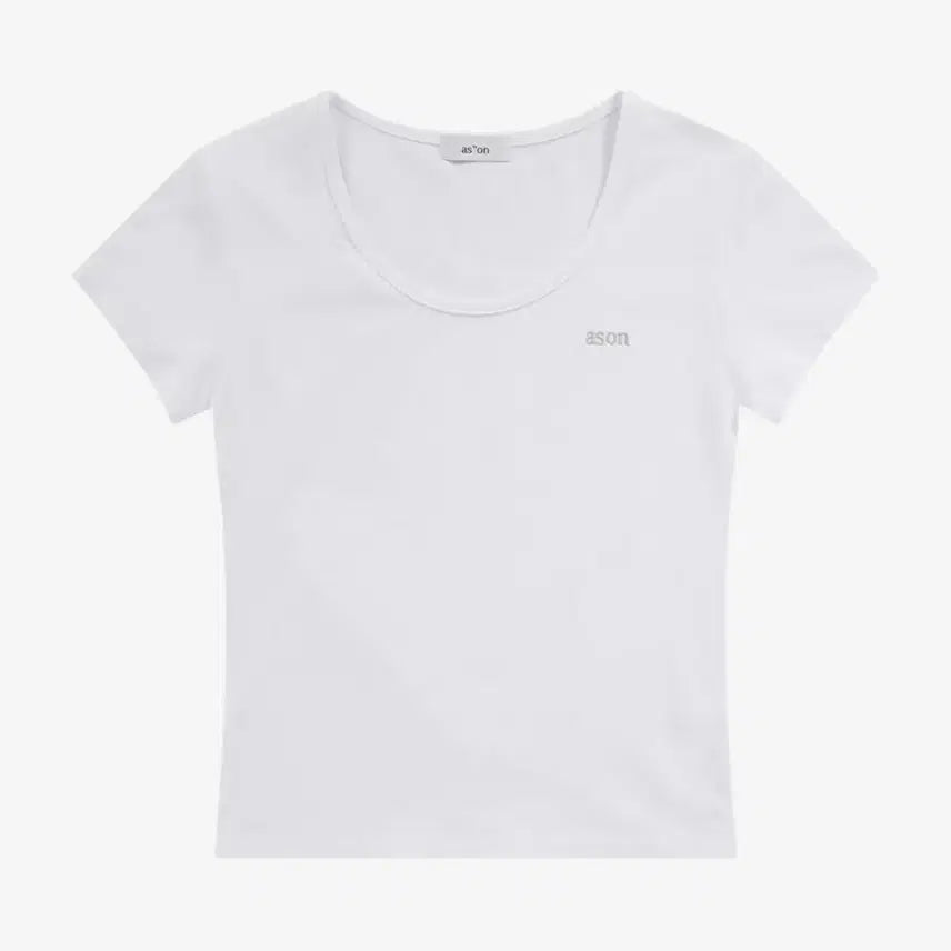 [BUNJANG] Ason Plain Slim Tee White / 애즈온 ason PLAIN SLIM TEE / WHITE