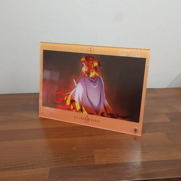 [BUNJANG] Demon Slayer Kyojuro Rengoku Large Acrylic Standee / 귀멸의 칼날 렌고쿠 쿄쥬로 아크릴 스탠드 28x16cm 쿠지상