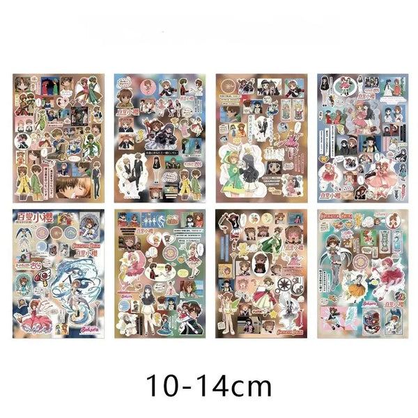 [BUNJANG] Cardcaptor Sakura Sticker Set (8 Sheets) / 카드캡터체리 스티커 8장 세트