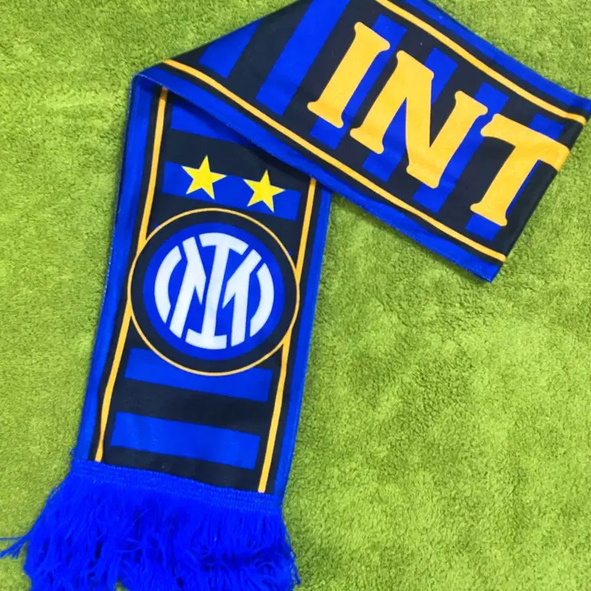 [BUNJANG] Inter Milan Reversible Championship Scarf / 인터밀란 우승 스카프 리버시플 인테르 머플러 해외 축구 세리에 챔스
