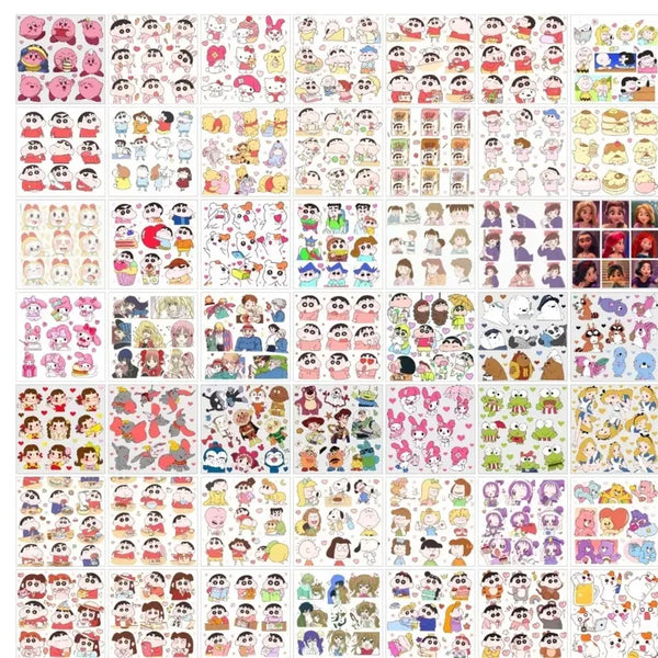 [BUNJANG] Opaque Stickers (100pcs) / 불투명 인스 100장 단위 판매