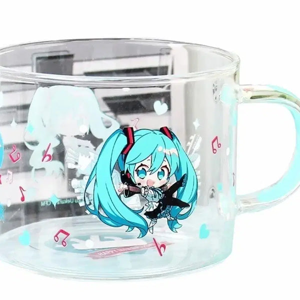 [BUNJANG] Hatsune Miku Glass Cup / 미쿠 유리잔 팝니다.