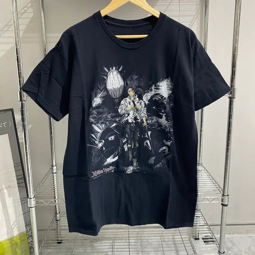 [BUNJANG] Jujutsu Kaisen Yuta Bootleg Animation T-Shirt / 주술회전 유타 부틀렉 애니메이션 티셔츠 애니티
