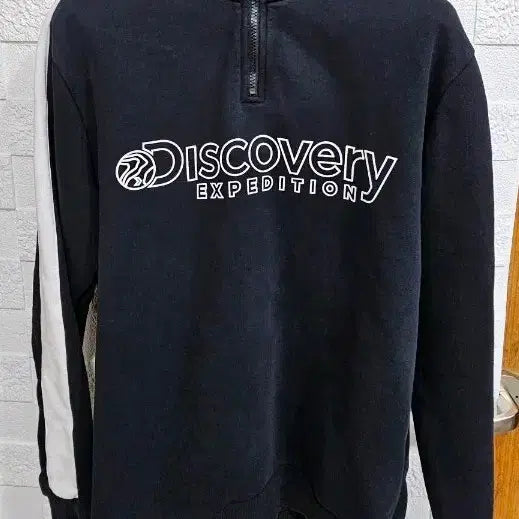 [BUNJANG] Discovery Half-Zip Hoodie / 디스커버리 하프집업 후드
