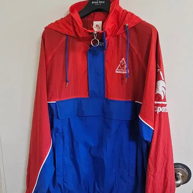 [BUNJANG] Le Coq Sportif Anorak Hooded Windbreaker / 르꼬끄 스포츠 아노락 후드바람막이(516