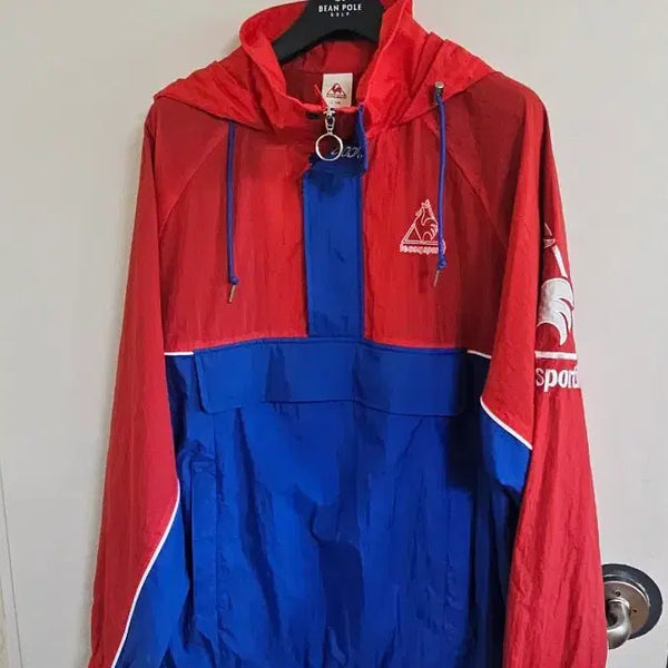 [BUNJANG] Le Coq Sportif Anorak Hooded Windbreaker / 르꼬끄 스포츠 아노락 후드바람막이(516