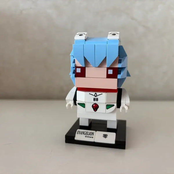 [BUNJANG] Evangelion Ayanami Rei Building Block Figure / 에반게리온 아야나미 레이 블럭 피규어 레고