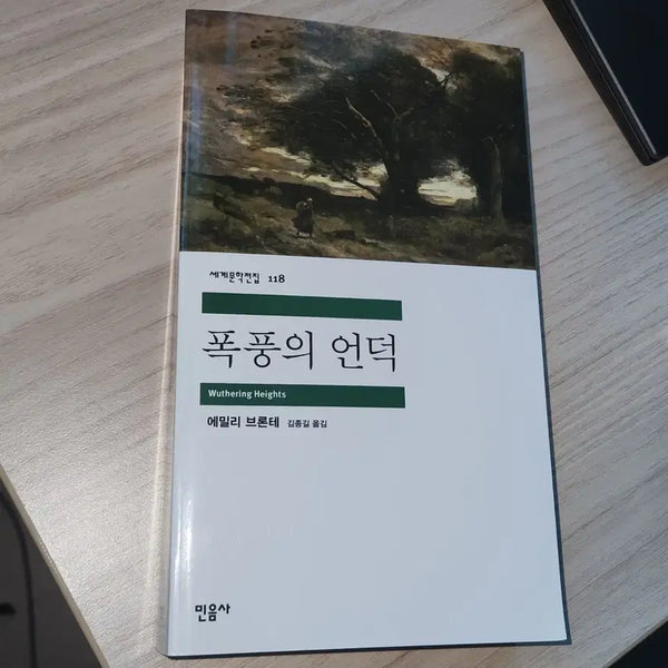 [BUNJANG] MInumsa World Literature Collection: Wuthering Heights by Emily Brontë / 민음사 폭풍의 언덕 세계문학전집 고전소설 책 도서