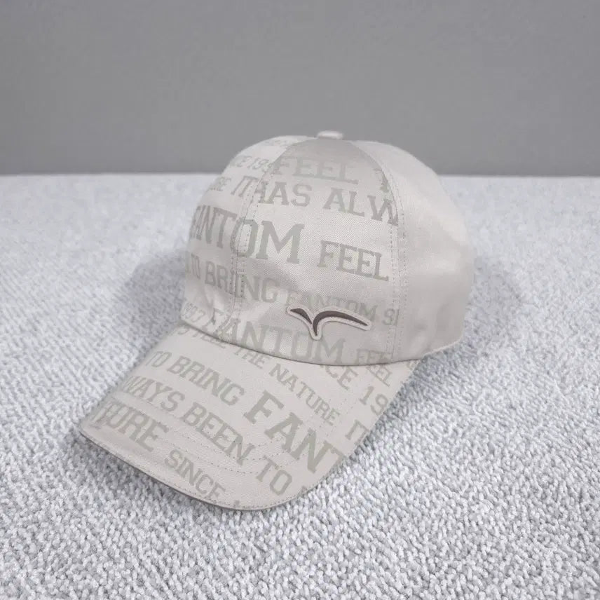 [BUNJANG] Phantom Golf Monogram Logo Ball Cap Hat / 팬텀(FT) 골프 남녀공용 모노그램 로고 볼캡 모자 Free