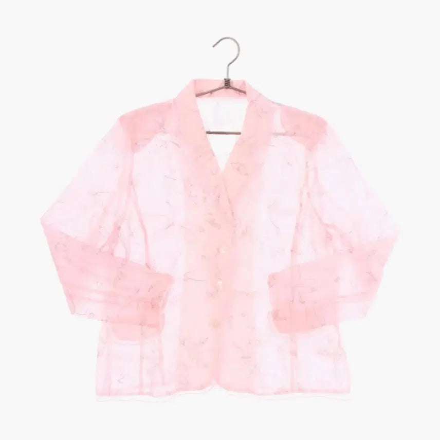 [BUNJANG] Poly Embroidered Light Blazer Women / 폴리 자수 라이트 블레이저 여자