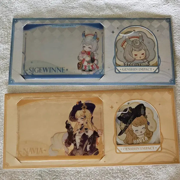 [BUNJANG] Genshin Impact Echoes of the Fantasia Photocard & Keyring Set / 원신 잔향은 환상을 남기고 포카&키링세트
