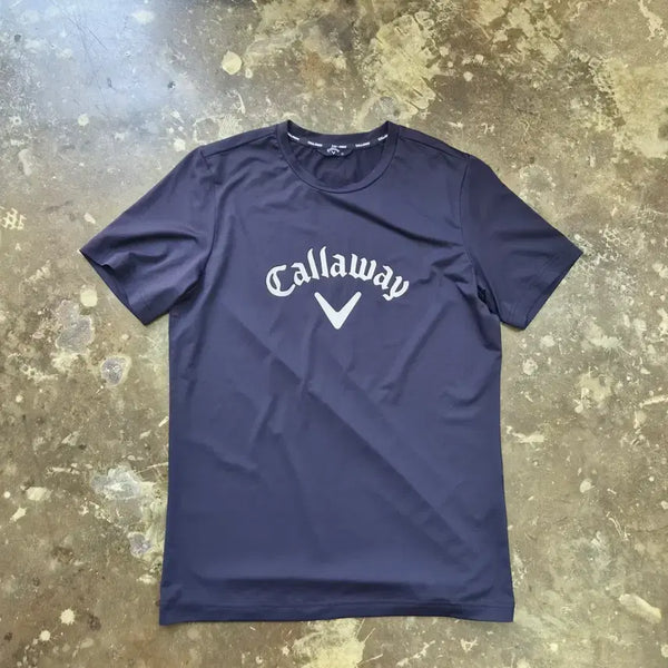 [BUNJANG] Callaway Men's Functional Fabric Golf Short Sleeve T-Shirt / 95) 캘러웨이 기능성원단 골프 반팔티셔츠 반팔티 남성 골프웨어 골프의류