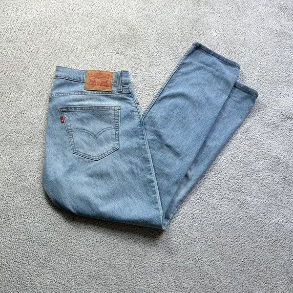 [BUNJANG] Levi's 511 Light Wash Summer Denim Pants W34 L32 / 리바이스 511 연청 데님팬츠 여름용 w34 L32