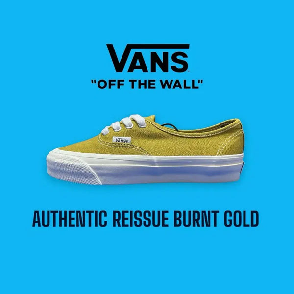[BUNJANG] Vans Authentic Reissue Burnt Gold Sneakers (230mm) / [반스아저씨] Vans 어센틱 번트 골드 230mm