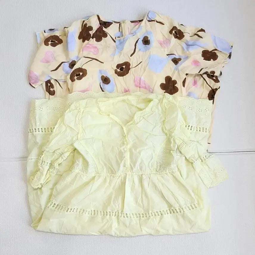 [BUNJANG] Women's Summer Two-Piece Dress Set Unworn / 여성 여름 원피스 2종 미착용