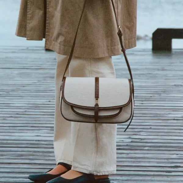 [BUNJANG] Polneua Classic Logo Post Bag - Canvas / 새상품) 폴뉴아 가방 클래식 로고 포스트백 28.9 >>> 12.9