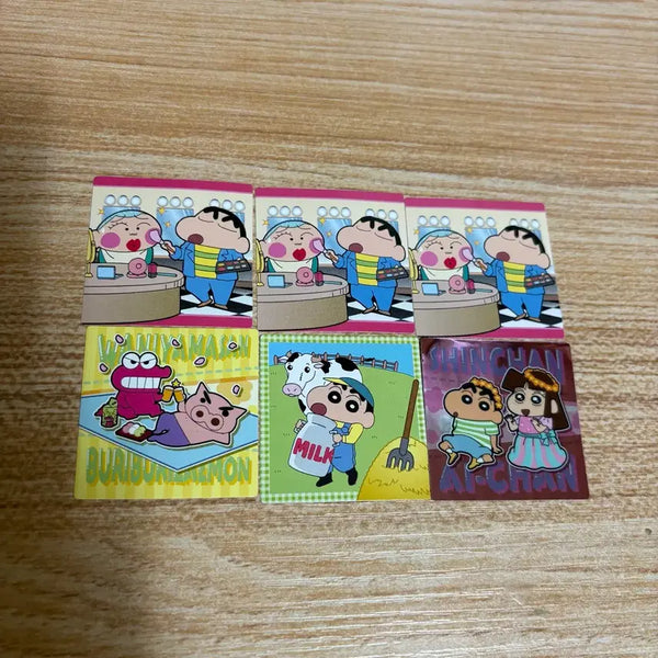 [BUNJANG] Crayon Shin-chan Choco-Bee Stickers Bundle Set / 나눔)짱구 초코비 띠부씰 일괄