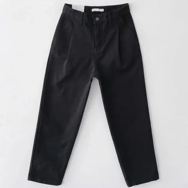 [BUNJANG] Dearment Boy Fit Pintuck Cotton Pants - Size S / (새상품) 디어먼트 보이핏 핀턱 면 팬츠 S