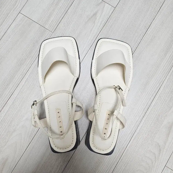 [BUNJANG] Bella by Bella Women's Sandals White Ivory / 새상품)벨라바이벨라 240 여성 샌들 화이트아이보리