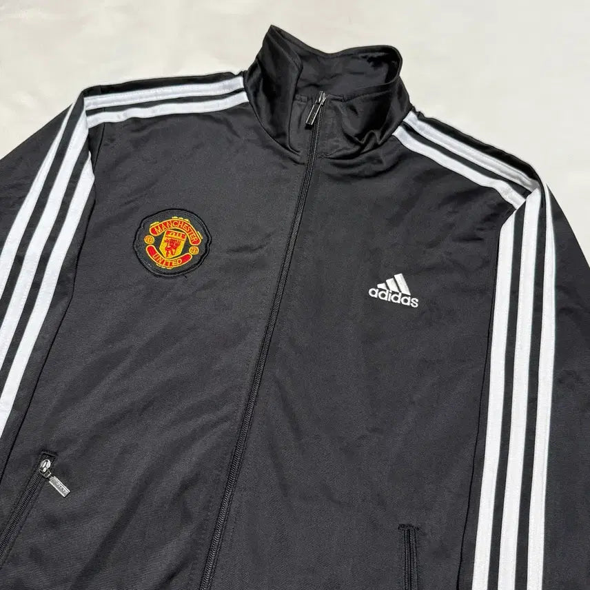 [BUNJANG] Adidas Manchester United Black Track Top M / M 아디다스 맨체스터 유나이티드 블랙 트랙탑