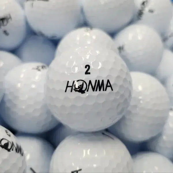 [BUNJANG] Honma 2-Piece Grade A Golf Balls (Used) - 50 Count / 혼마 2피스 특등급 골프공(로스트볼) 50개