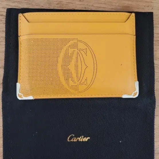 [BUNJANG] Cartier Leather Card Holder / 까르띠에카드지갑