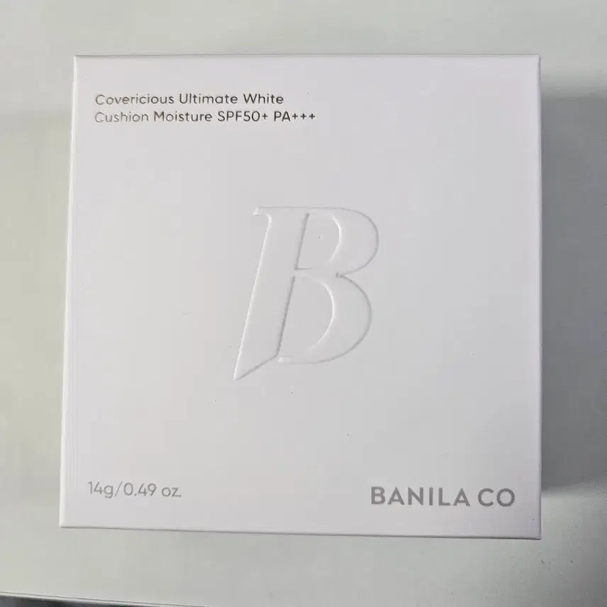 [BUNJANG] BANILA CO x MLB Covericious Ultimate White Cushion Moisture SPF30 PA++ (Refill) - Shade 21 Ivory / MLB 바닐라코 커버리셔스 얼티밋 화이트 쿠션 모이스처 21 아이보리