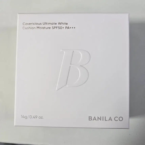[BUNJANG] BANILA CO x MLB Covericious Ultimate White Cushion Moisture SPF30 PA++ (Refill) - Shade 21 Ivory / MLB 바닐라코 커버리셔스 얼티밋 화이트 쿠션 모이스처 21 아이보리