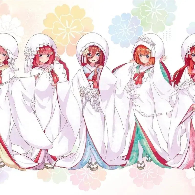 [BUNJANG] The Quintessential Quintuplets Ichiban Kuji Happy's Knot Figure Set (5 Types) / 5등분의 신부 제일복권 행복의 매듭 피규어 5종 일괄