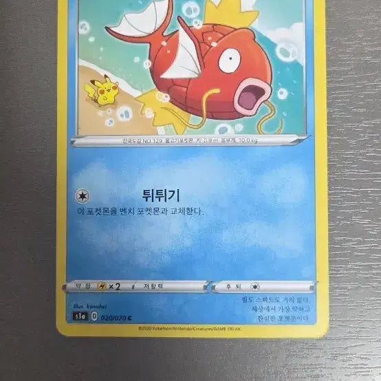 [BUNJANG] Pokemon Card Magikarp - Standard Card / 포켓몬 카드 잉어킹 (Magikarp)