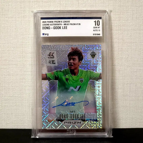[BUNJANG] Panini Prism 2023 K League 40th Anniversary Lee Dong-jun Autograph Card (Limited Edition 25) / 23 파니니 프리즘 원년 전북현대 이동국 25한정 모조 오토 brg10