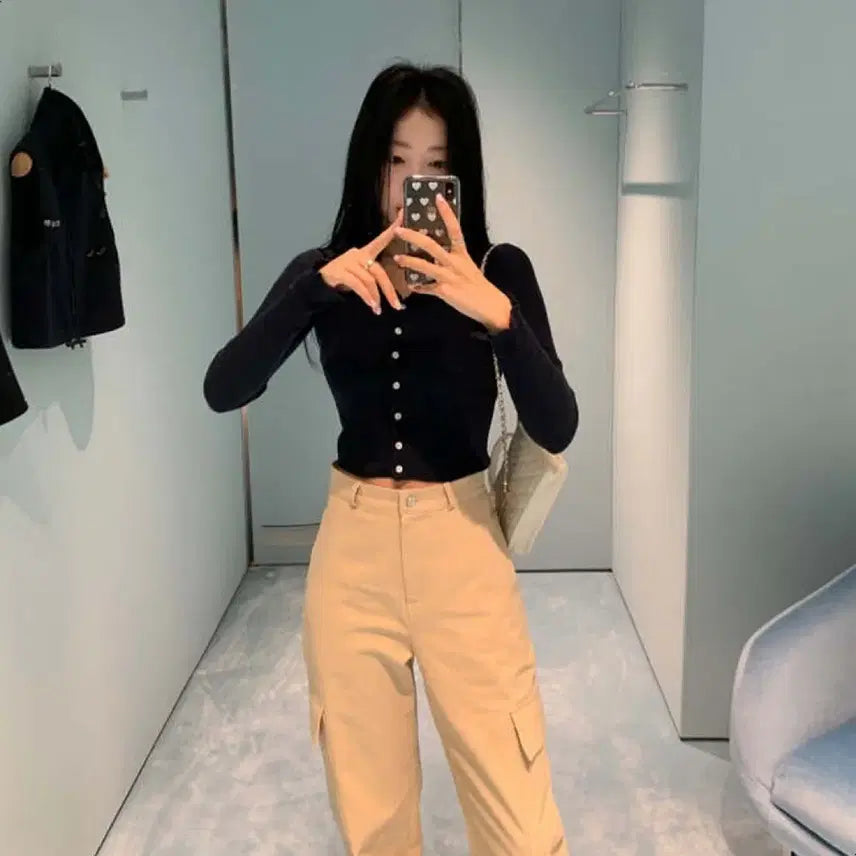 [BUNJANG] Siye Dolce Ribbed Cardigan / 시예 shop siye 돌체 골지 가디건