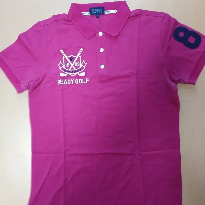 [BUNJANG] Parigates Short Sleeve T-Shirt Size 4/95 / 파리게이츠 카라넥 반팔티 4/95호