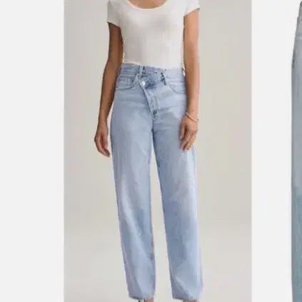 [BUNJANG] AGOLDE Criss Cross Denim Pants Size 26 / AGOLDE 에이골디 크리스 크로스  데님 팬츠 26사이즈 정품