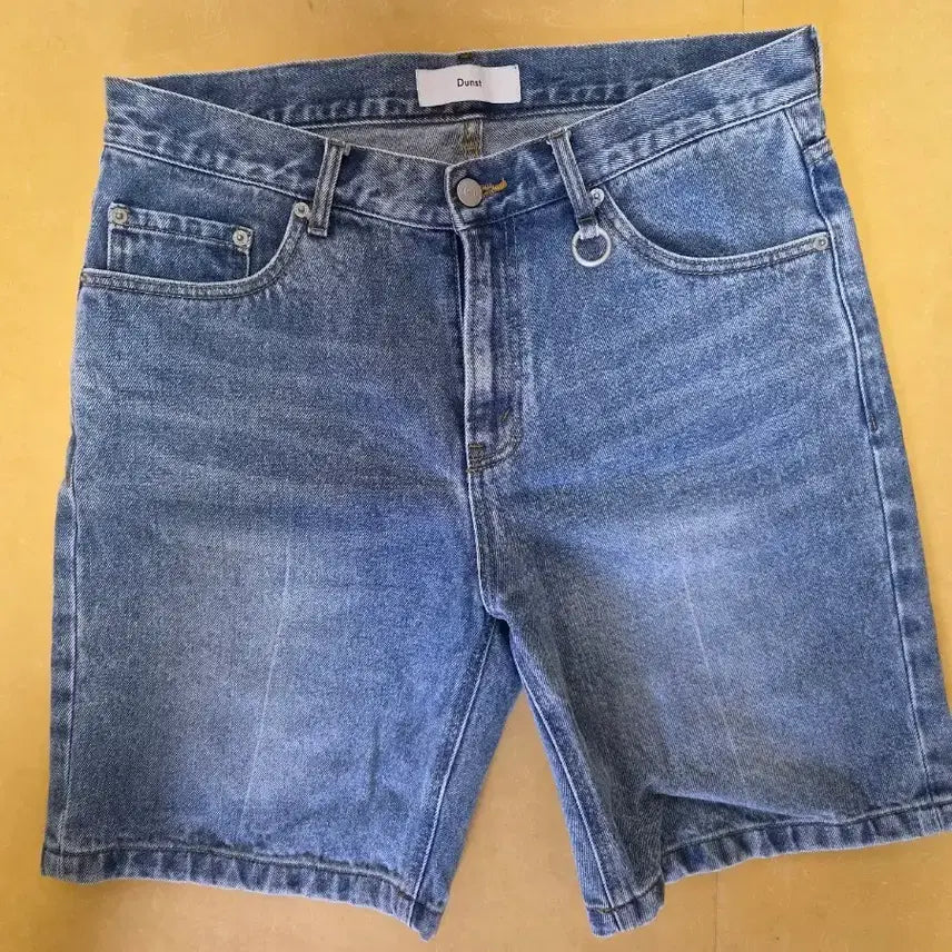 [BUNJANG] Dunst Essential Denim Shorts Mid Blue L / 던스트 에센셜 데님 쇼츠 반바지 L사이즈 미드블루