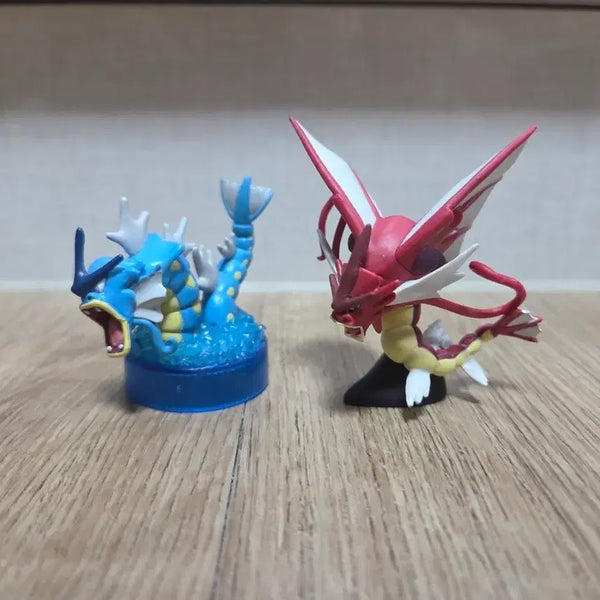 [BUNJANG] Kaiyodo Mega Gyarados & Gyarados Figures (Shiny & Regular) / 포켓몬 카이요도 메가 가랴도스 이로치, 일반 가랴도스 피규어