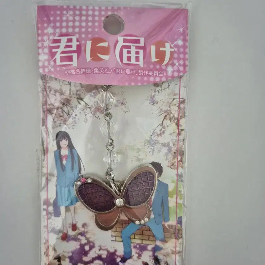[BUNJANG] A Little to the Left Butterfly Hairpin & Phone Strap / 희귀) 너에게닿기를 공식굿즈 나비 머리핀, 휴대폰 스트랩