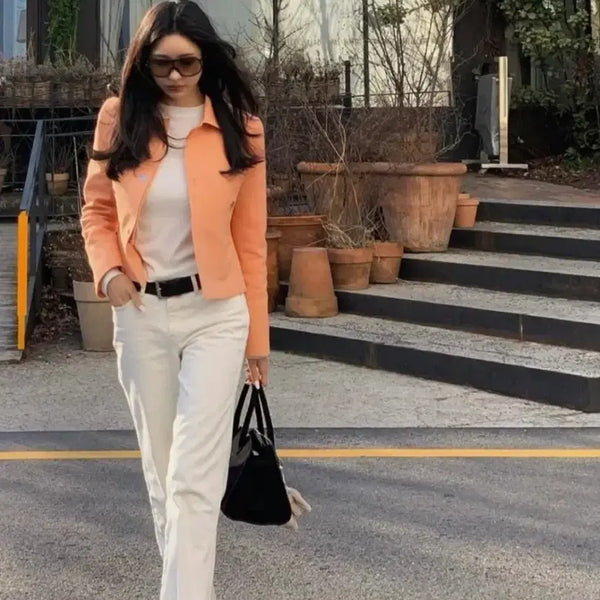 [BUNJANG] Lapla Sakura Denim Jacket S / 라플라 사쿠라 데님 자켓 s