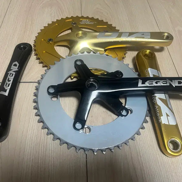 [BUNJANG] Sugino Zen Omnium Silver Crankset 48T 140mm / 스기노젠 옴니움 알리번치바