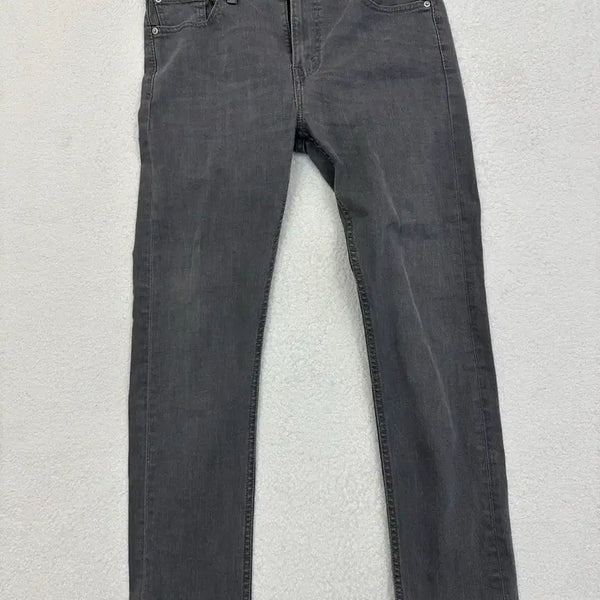 [BUNJANG] Levi's 511 Grey Washed Denim Slim Fit Pants / 리바이스 회색 데님 바지