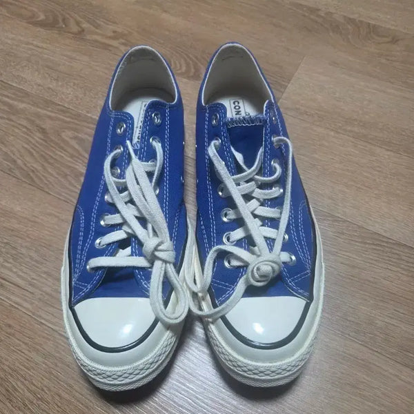 [BUNJANG] Converse Chuck 70 Low Vintage Canvas Rush Blue / (1회착용) 컨버스 척 70 로우 빈티지 캔버스 러쉬 블루 (270)