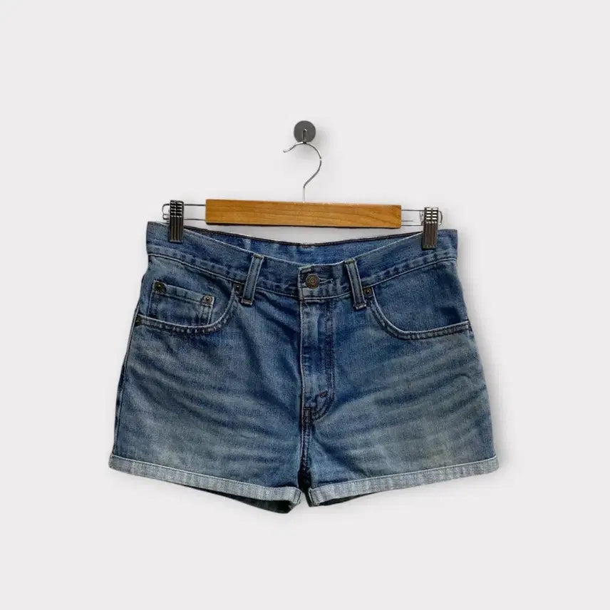 [BUNJANG] Levi's 505 Vintage Denim Shorts - 30 Inch / 리바이스505 빈티지 데님 숏팬츠 -30인치