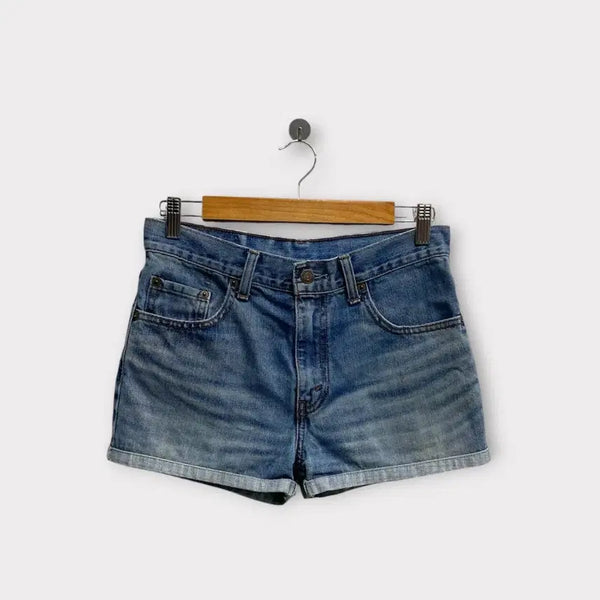 [BUNJANG] Levi's 505 Vintage Denim Shorts - 30 Inch / 리바이스505 빈티지 데님 숏팬츠 -30인치