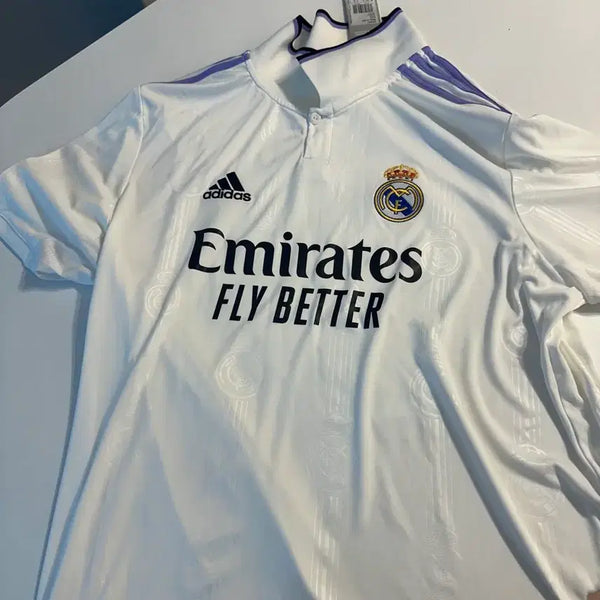 [BUNJANG] Adidas Real Madrid White Jersey / 아디다스 레알마드리드 화이트 유니폼