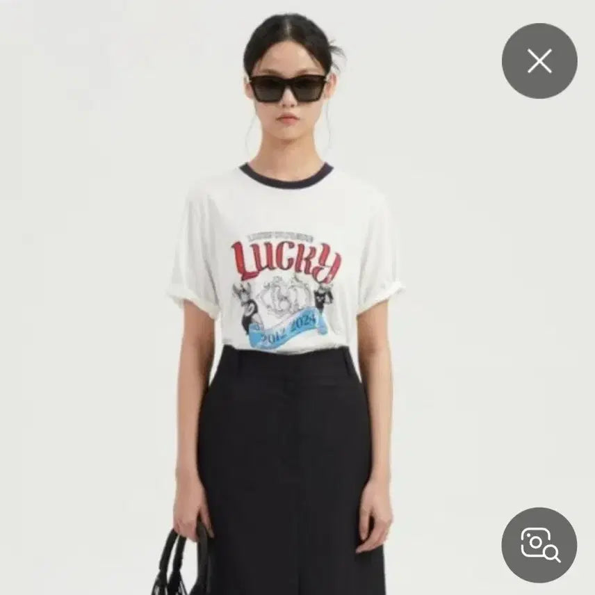 [BUNJANG] Lucky Charms Short Sleeve T-Shirt / 럭키참스  반팔 티셔츠