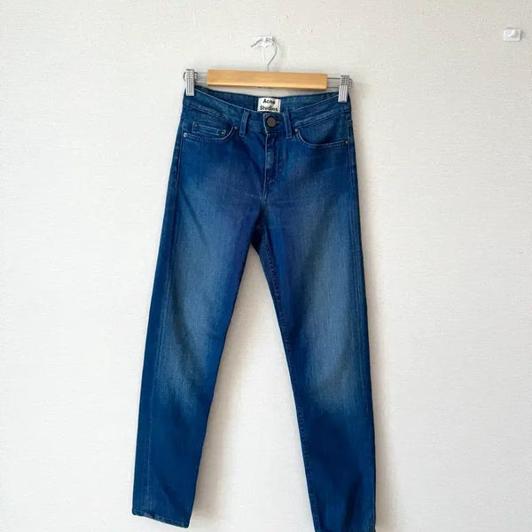[BUNJANG] Acne Studios Slim Washed Denim Jeans / 아크네스튜디오 중청 슬림 워싱 데님 25/32
