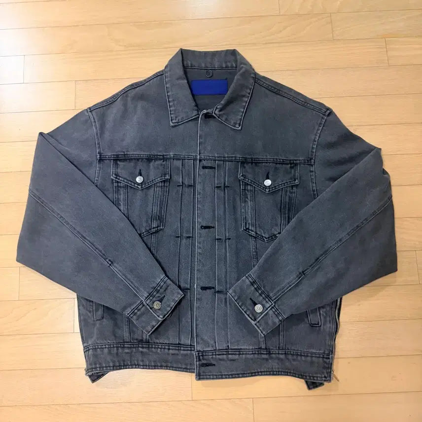 [BUNJANG] Vintage Black Denim Jacket / 빈티지 데님 자켓 흑청