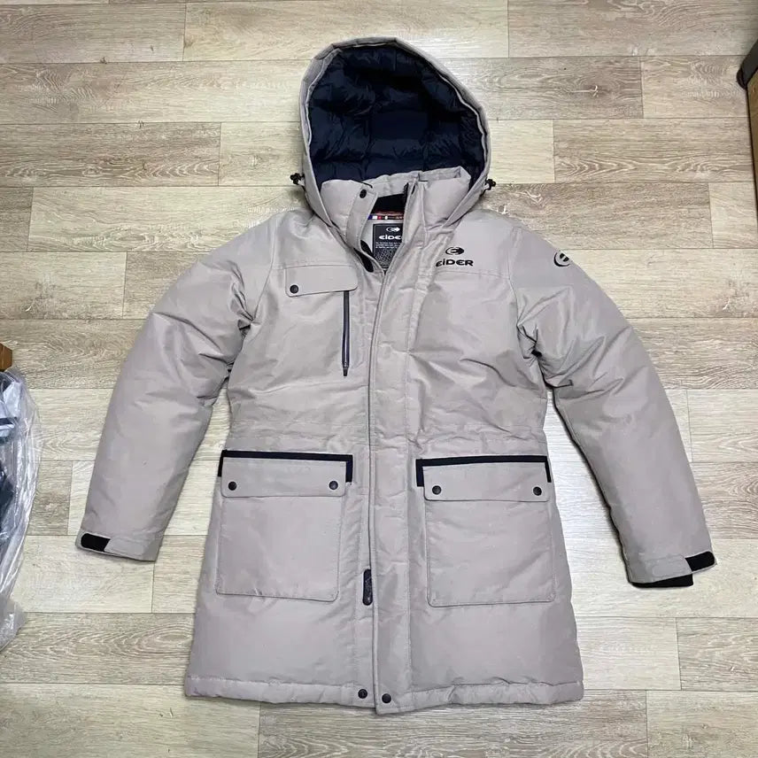 [BUNJANG] Eider Karas Beige Padding Jacket / 아이더 카라스 베이지 패딩 교신